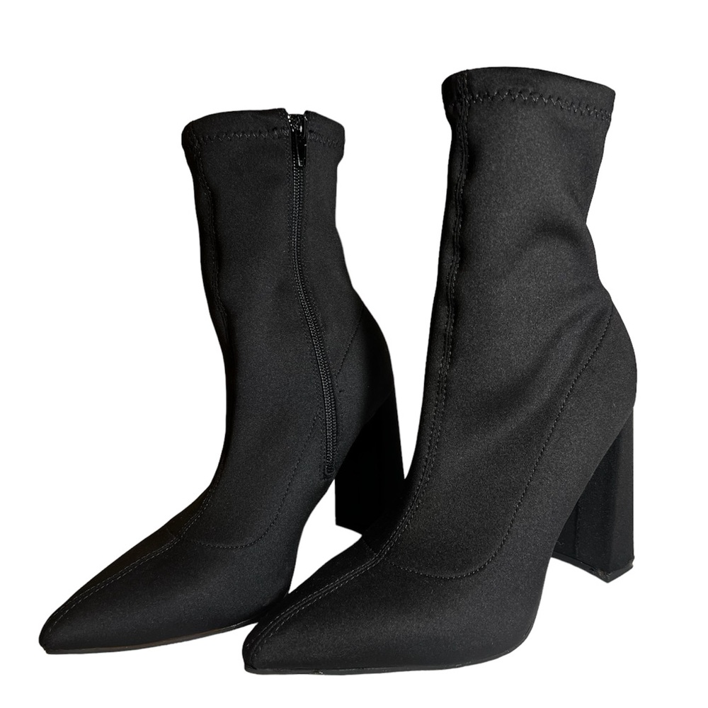 BAMBOO Pointed stretch sock boots size 7.5